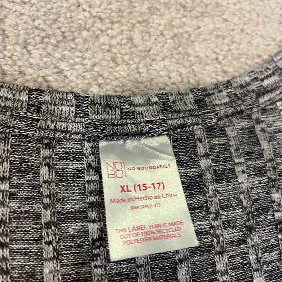 No Boundaries Ribbed Long Sleeve Top - Picture 4 of 7